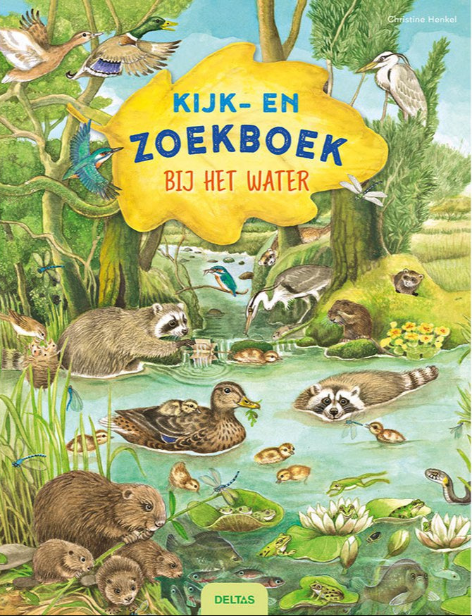 deltas | kijk- en zoekboek - bij het water