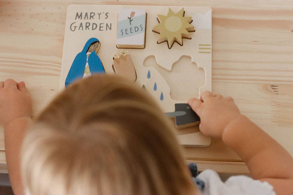 be a heart | Jezus, de goede herder houten puzzel