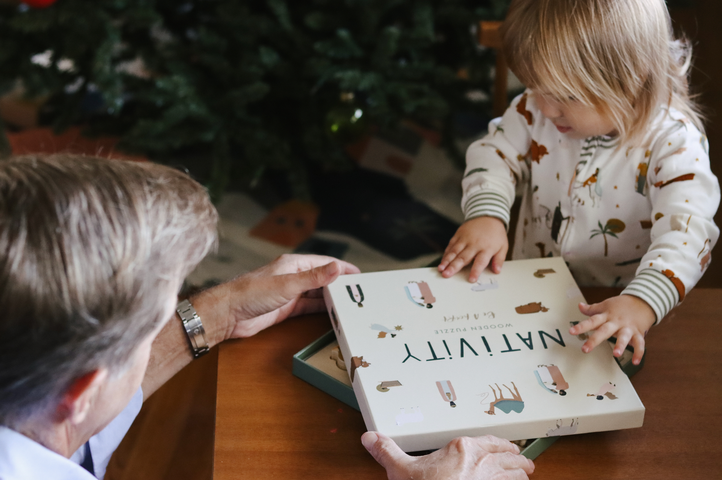 be a heart | geboorte van Jezus - houten puzzel