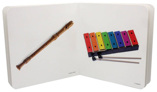 nowordbooks | muziekinstrumenten - woordloos fotoboek