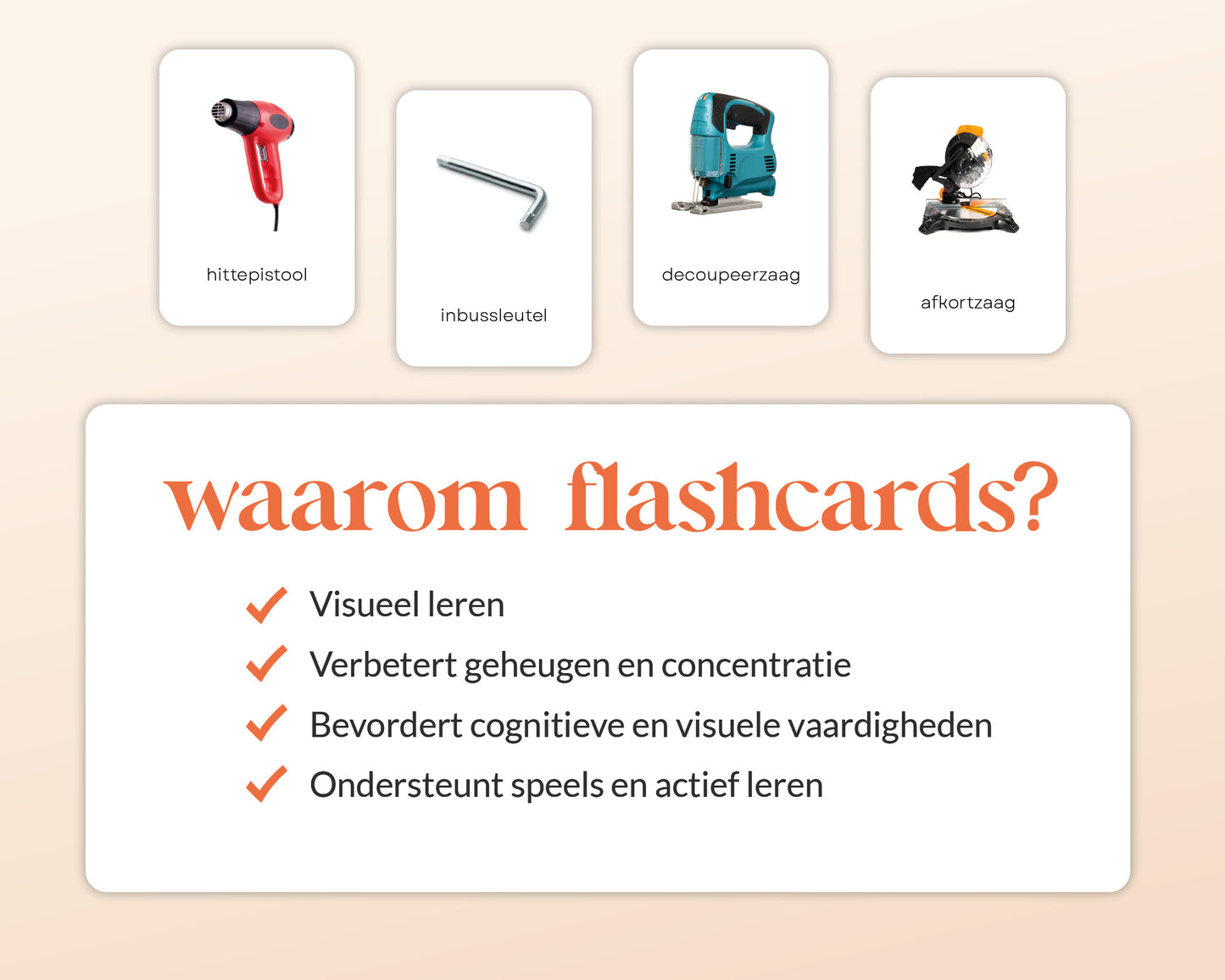 little disciples | gereedschappen - 33 flashcards