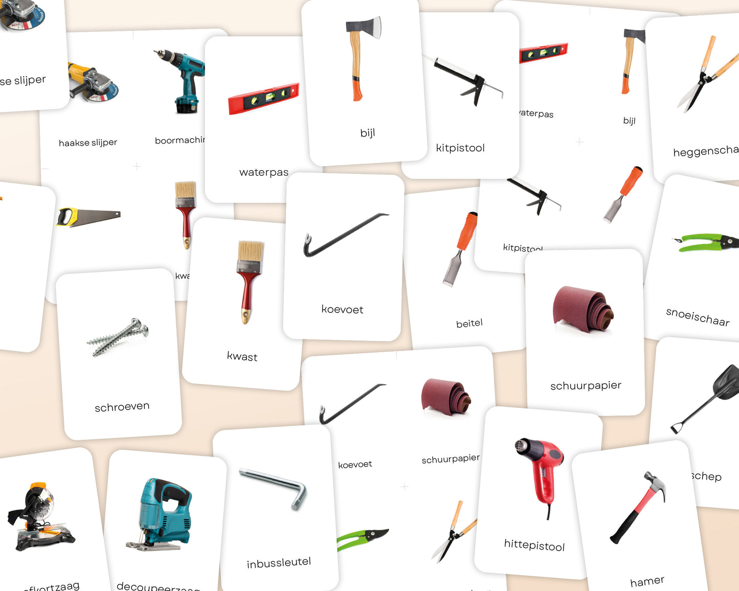 little disciples | gereedschappen - 33 flashcards