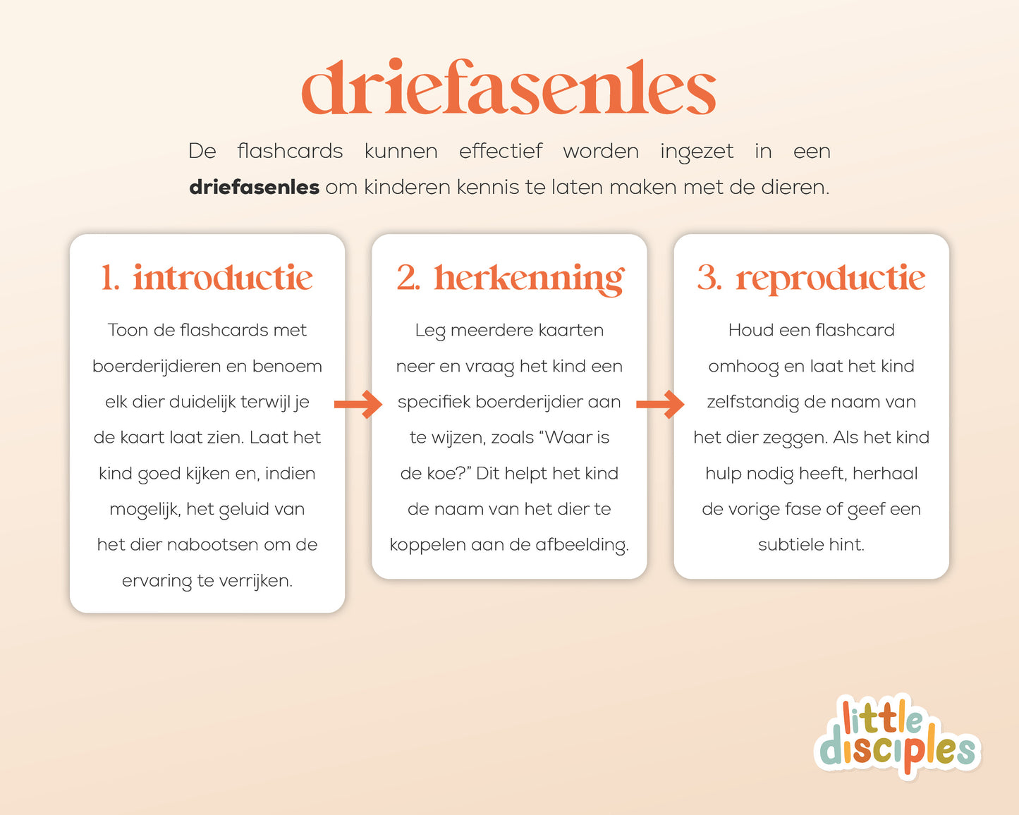 little disciples | boerderijdieren - 24 flashcards