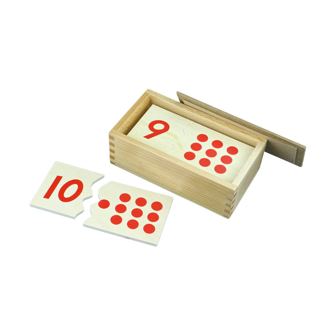 moyo montessori | cijfer en stippen puzzel