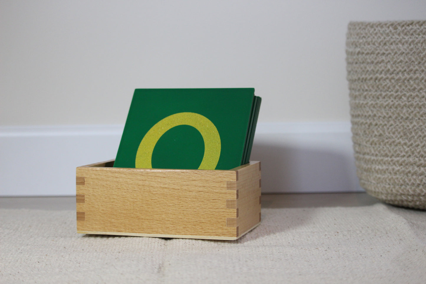 moyo montessori | schuurpapier cijfers - met opbergpak