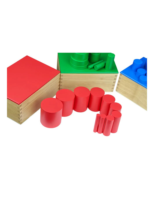 moyo montessori - kleurcilinders zonder knop