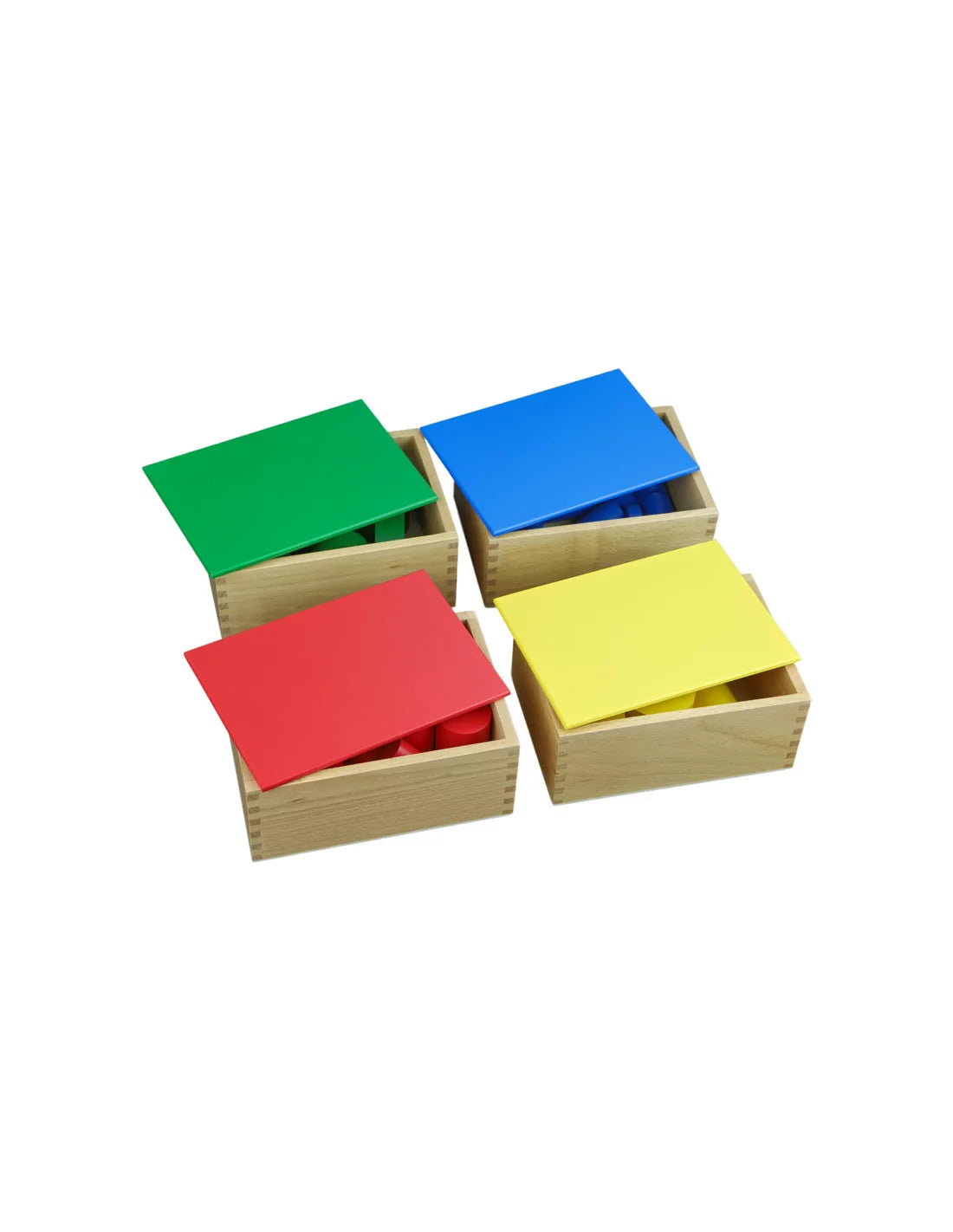moyo montessori - kleurcilinders zonder knop