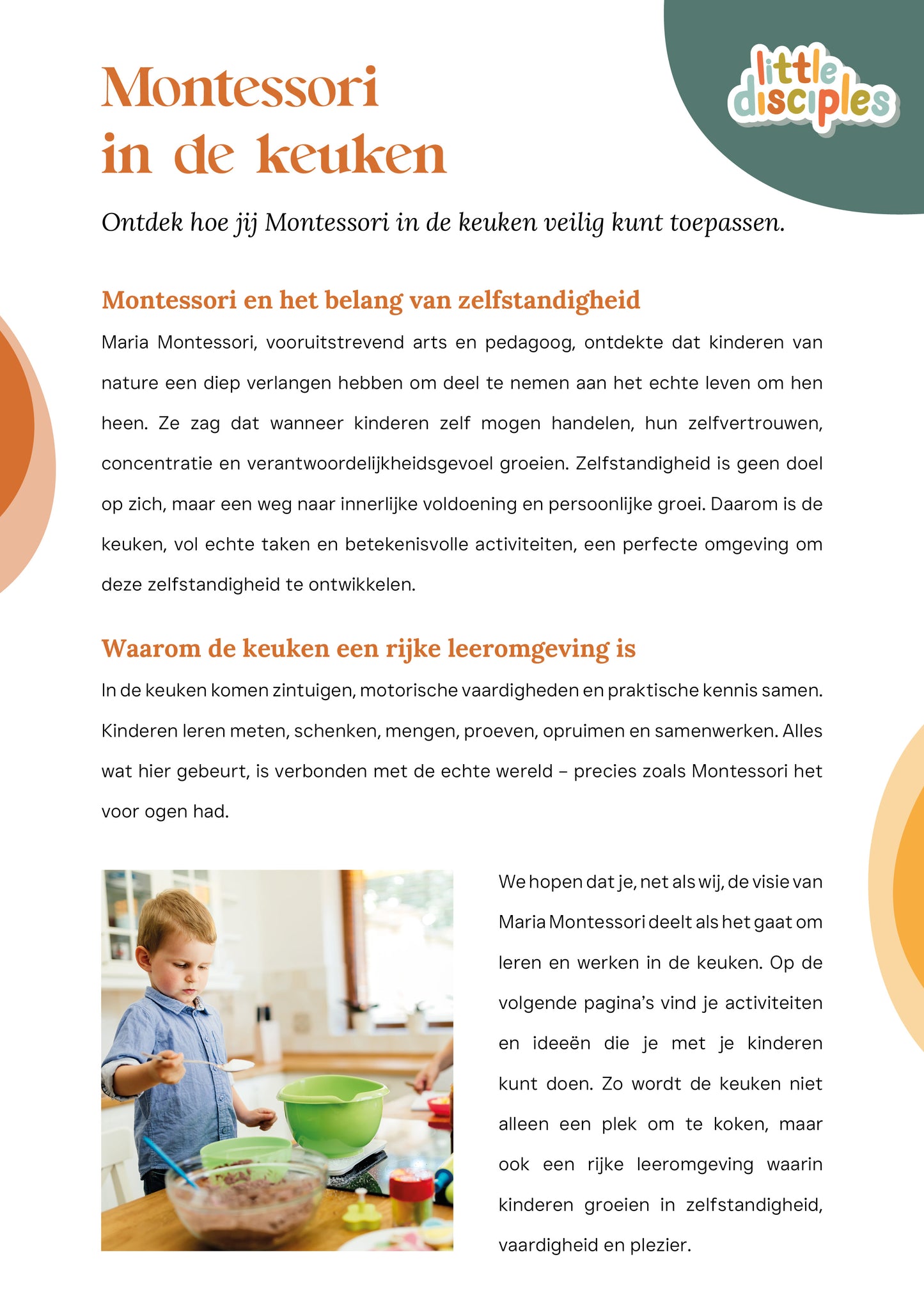 Montessori Keukengids