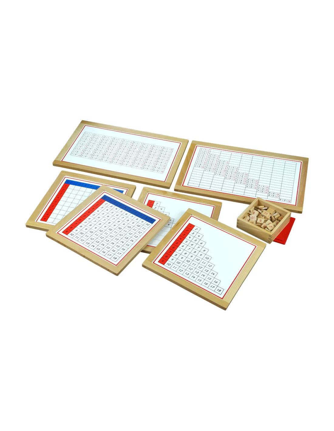 moyo montessori - opteltabellen