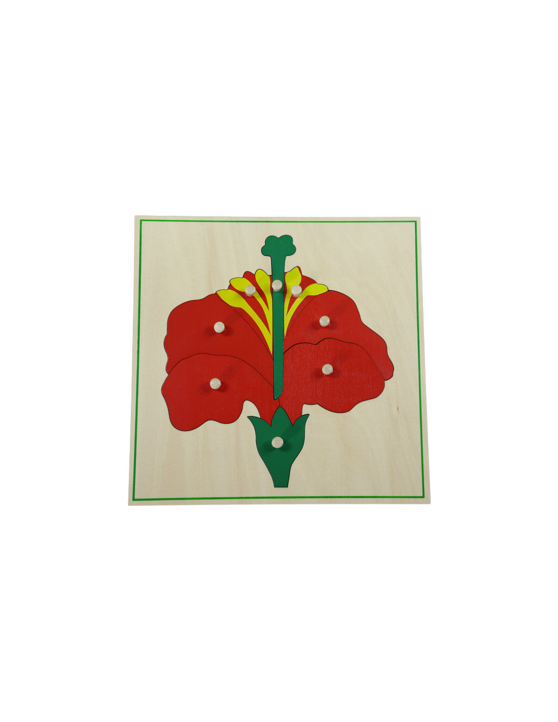 moyo montessori | botanische puzzelset incl. kast