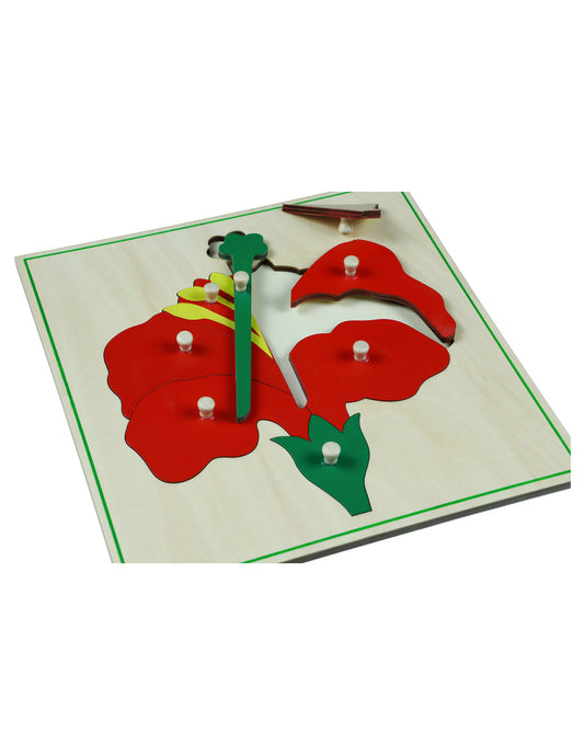 moyo montessori | bloem puzzel
