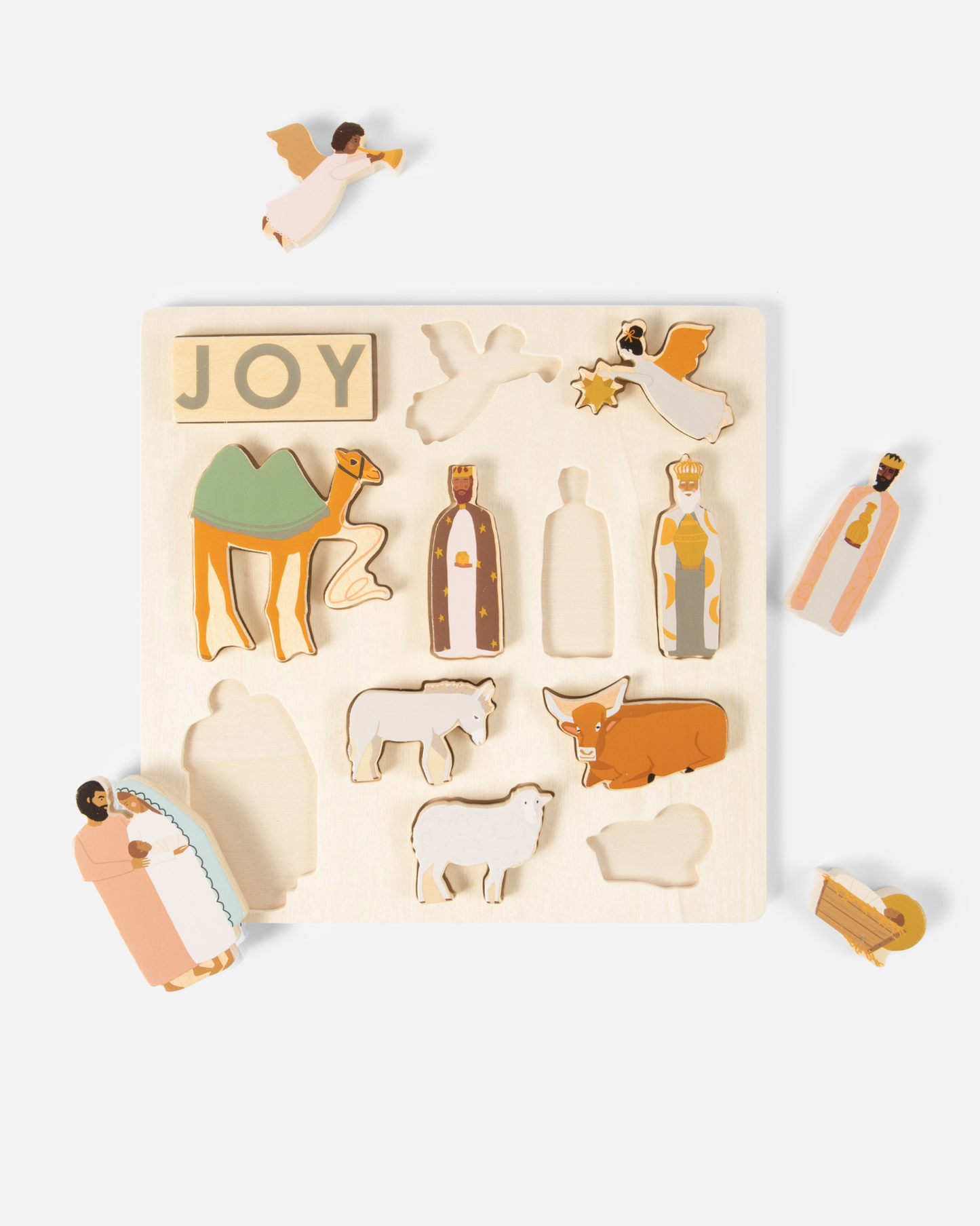 be a heart | geboorte van Jezus - houten puzzel