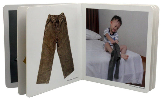 nowordbooks | aankleden - woordloos fotoboek