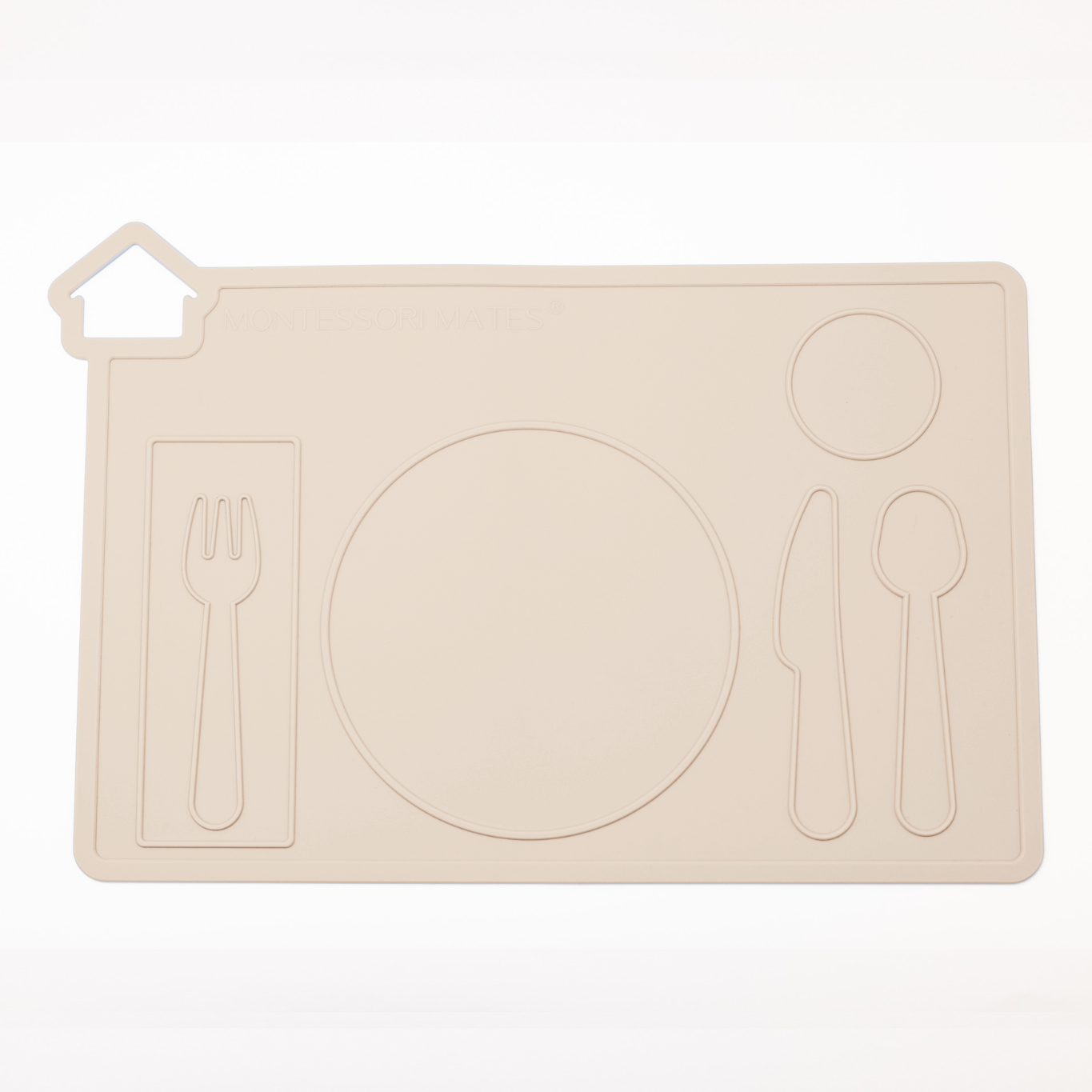 montessori mates - siliconen placemat
