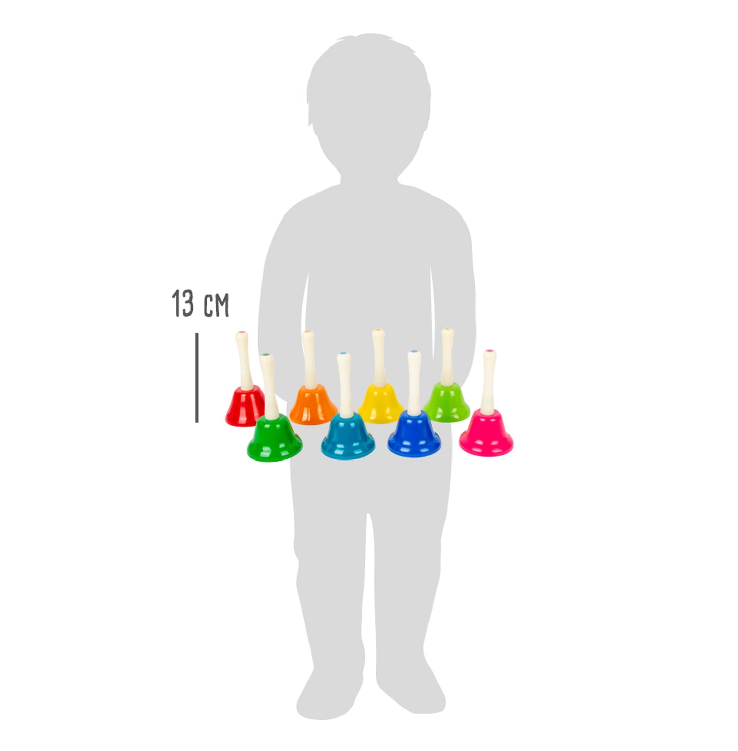 small foot | handbellen set - 8-delig