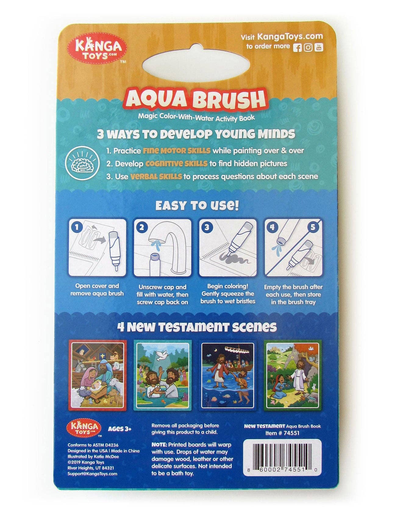 kangatoys - aquabrush nieuwe testament #1
