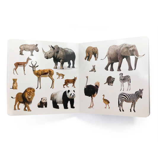 nowordbooks | wilde dieren en hun jongen - woordloos fotoboek