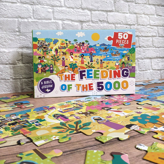 robert frederick - het voeden van de 5000 puzzel