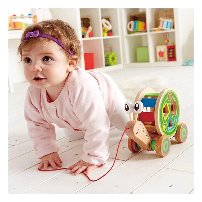 hape | houten trekslak met vormenstoof