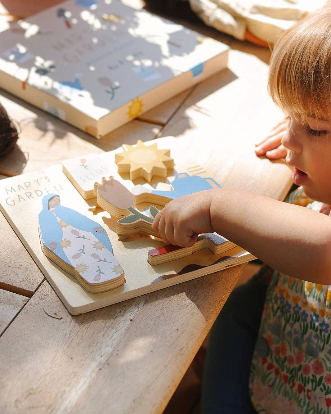 be a heart | Jezus, de goede herder houten puzzel