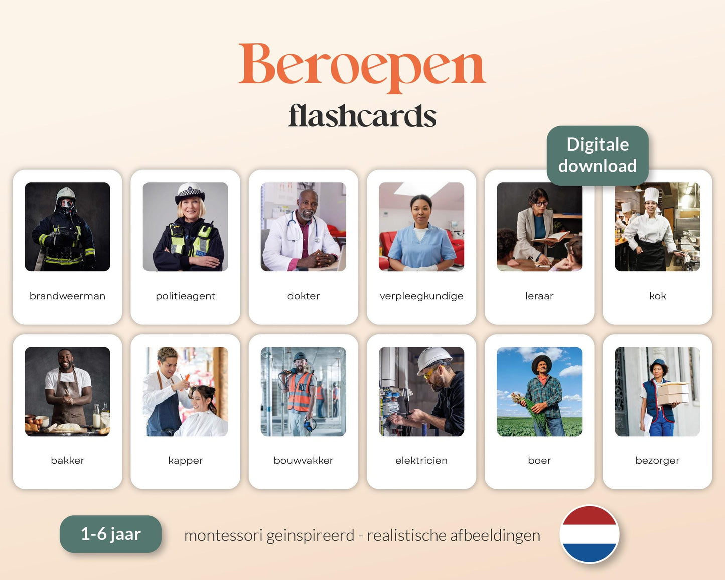 little disciples | beroepen - 30 flashcards