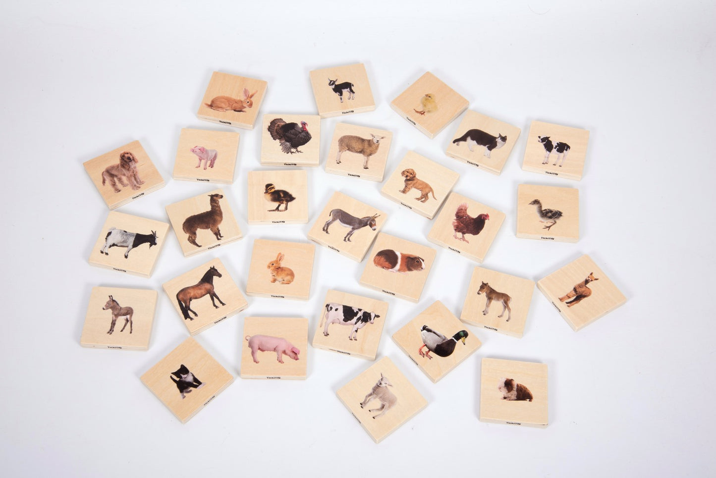 tickit | familiewedstrijd voor boerderijdieren– 28-delige set