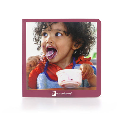 nowordbooks | laten we gaan eten! - woordloos fotoboek