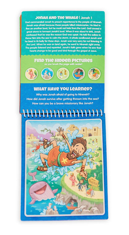 Kangatoys Aquabrush Oude Testament #2 – Bijbels Waterverfboek voor Kinderen