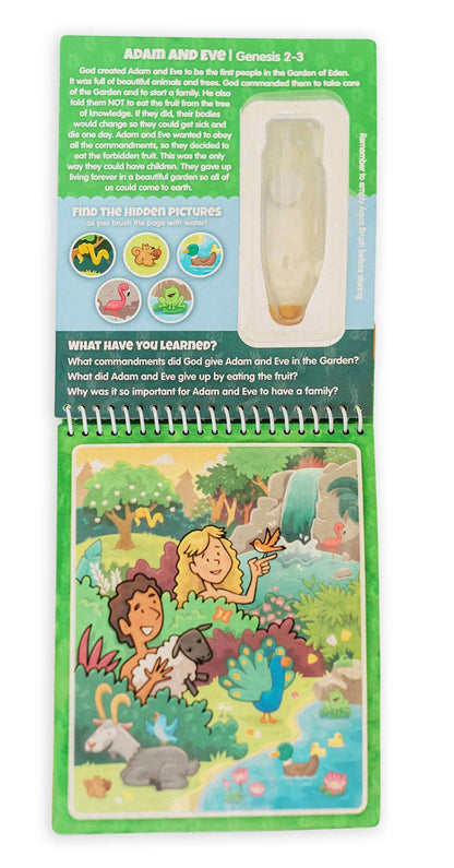 Kangatoys Aquabrush Oude Testament #1 – Bijbels Waterverfboek voor Kinderen