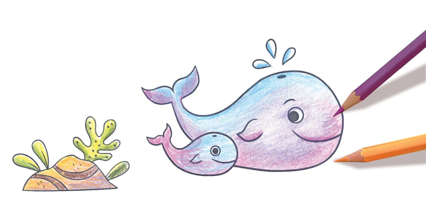 Créa Lign' - oceaandieren stempelset