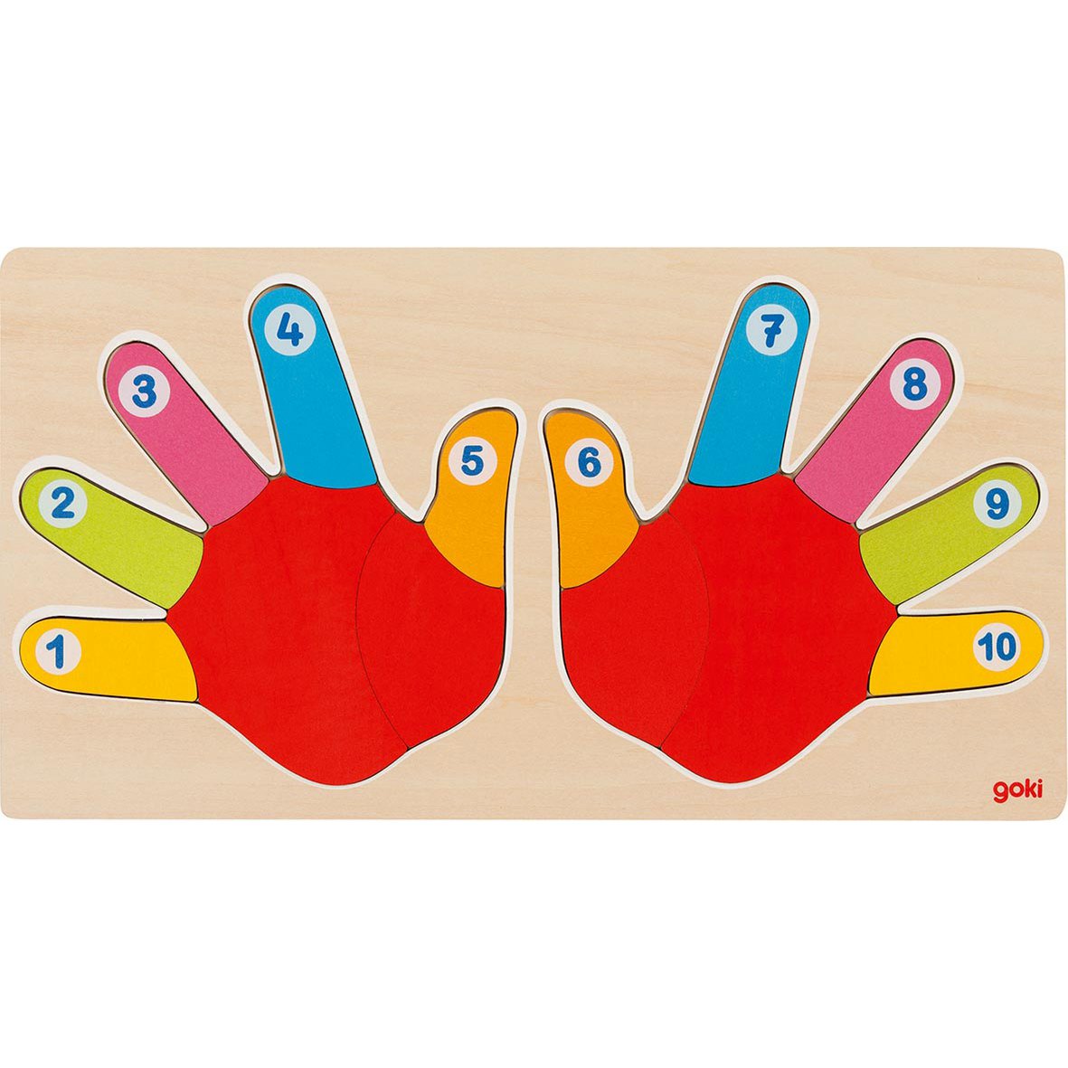 goki | houten telpuzzel – vingers