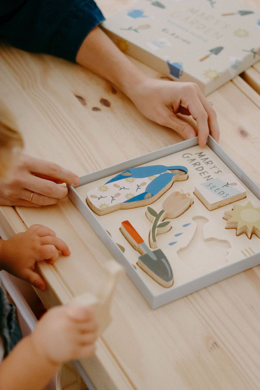 be a heart | Jezus, de goede herder houten puzzel