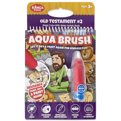 Kangatoys Aquabrush Oude Testament #2 – Bijbels Waterverfboek voor Kinderen