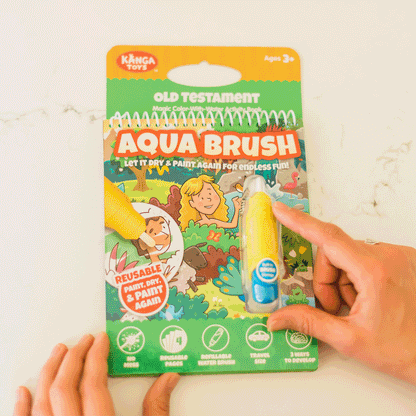 Kangatoys Aquabrush Nieuwe Testament #1 – Bijbels Waterverfboek voor Kinderen