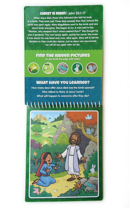 Kangatoys Aquabrush Nieuwe Testament #1 – Bijbels Waterverfboek voor Kinderen