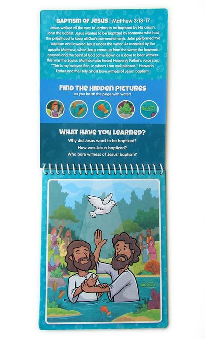 Kangatoys Aquabrush Nieuwe Testament #1 – Bijbels Waterverfboek voor Kinderen