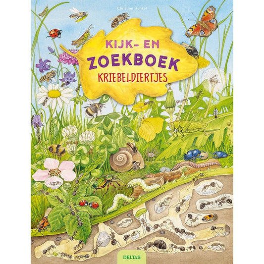 deltas | kijk- en zoekboek -  kriebeldiertjes