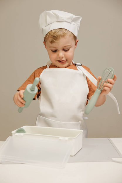 montessori mates - siliconen kinder keukenset - Koken, Bakken