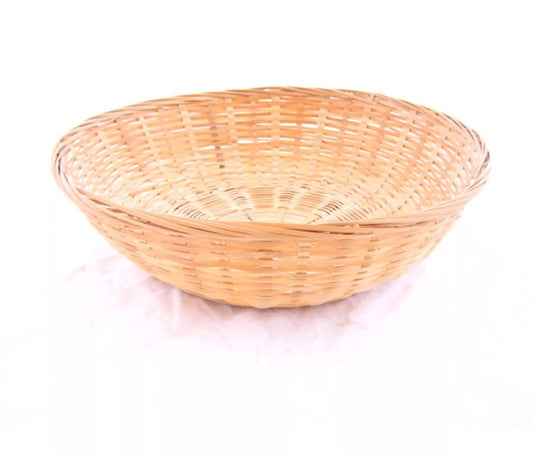 baskin | bamboe opbergmand rond 30x9cm