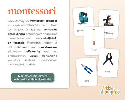 little disciples | gereedschappen - 33 flashcards