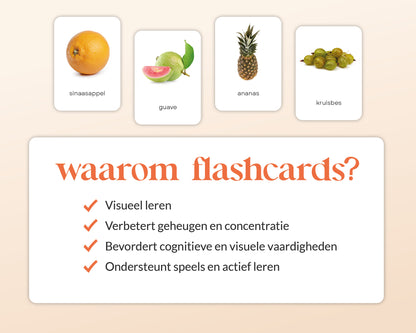little disciples | fruit - 32 flashcards