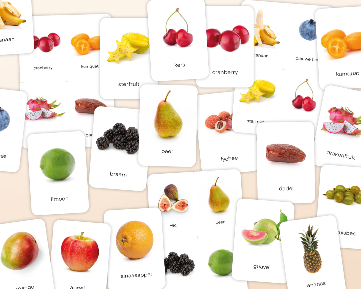 little disciples | fruit - 32 flashcards