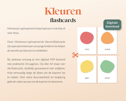 little disciples | kleuren - 12 flashcards