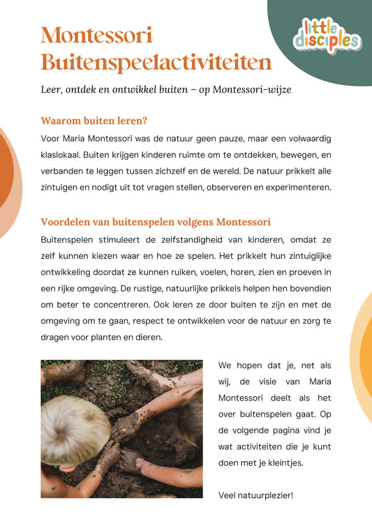 Montessori Buitenactiviteiten