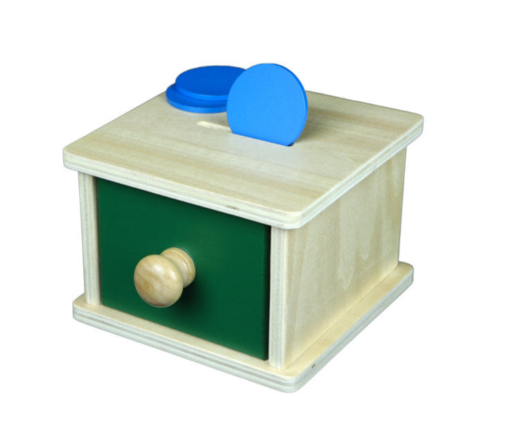 moyo montessori | objectpermanentie muntendoos