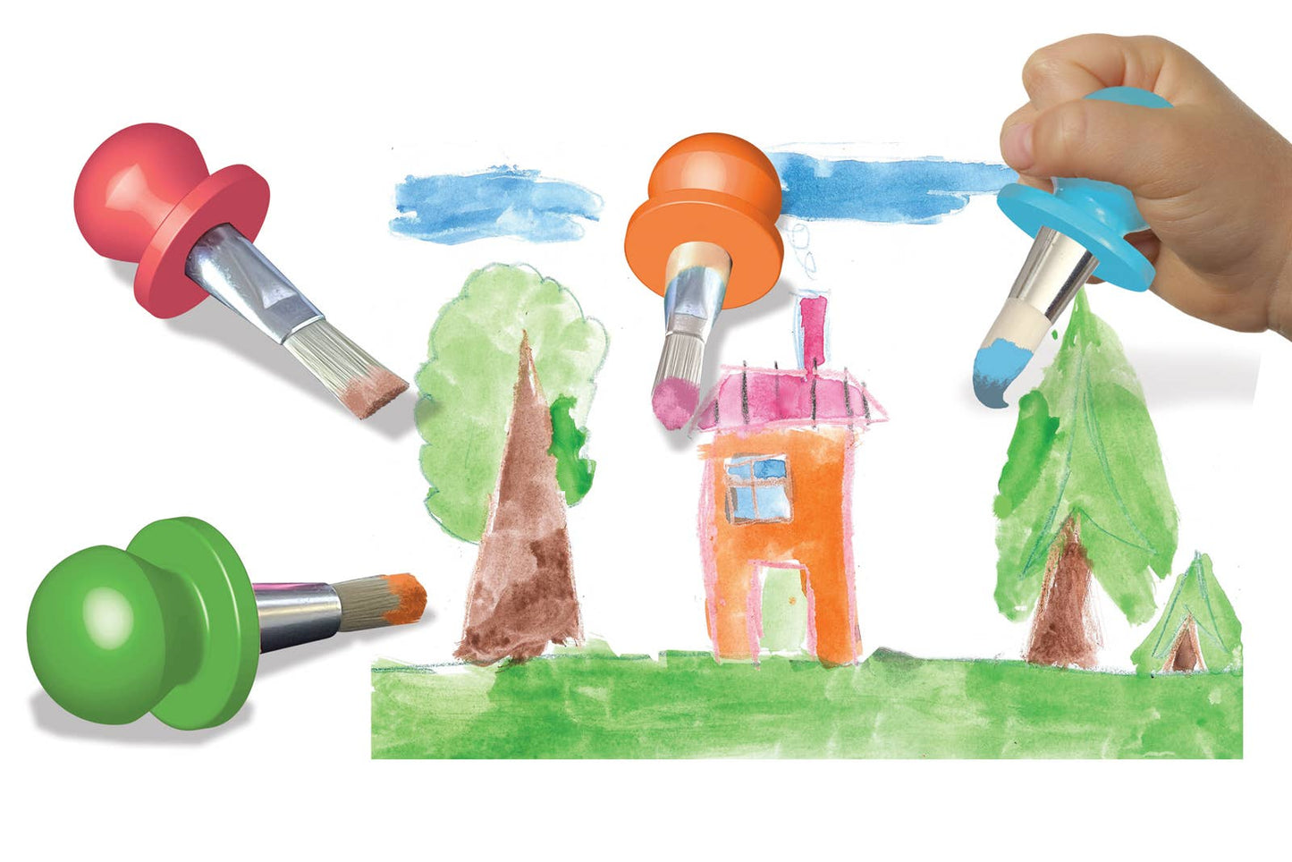 créa lign' - mijn eerste penselen