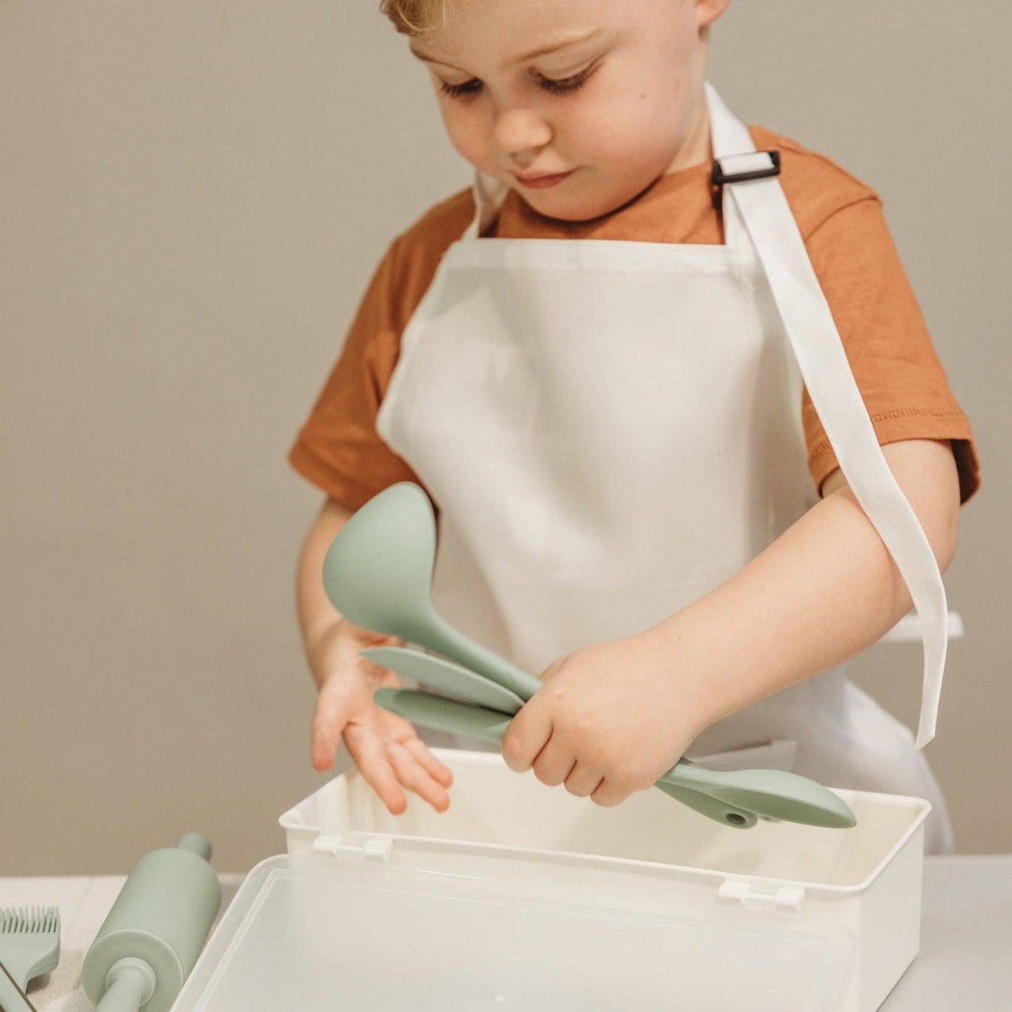 montessori mates - siliconen keukenset - Koken, Bakken