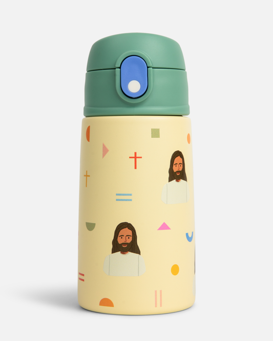 be a heart - Jezus waterfles – 400 ml rvs