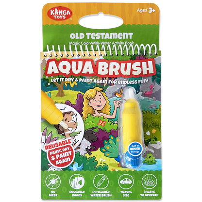 Kangatoys Aquabrush Oude Testament #1 – Bijbels Waterverfboek voor Kinderen
