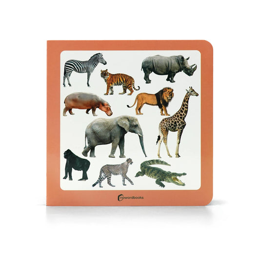 nowordbooks | wilde dieren 3 - woordloos fotoboek
